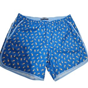 Bonobos‎ Throwback Swim Shorts. Men's Pineapple 🍍 Print Swim Trunks. Size XL.